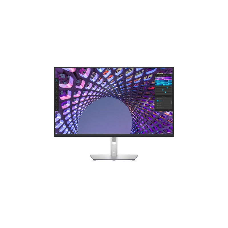 Dell P3223QE, LED-Monitor(80 cm (32 Zoll), schwarz/silber, UltraHD/4K, IPS, USB-C, HDMI)