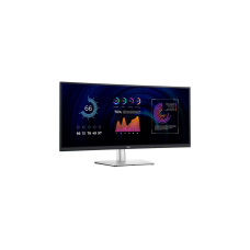 Dell P3424WE, LED-Monitor(87 cm (34 Zoll), schwarz/silber, WQHD, IPS, USB-C, Curved)