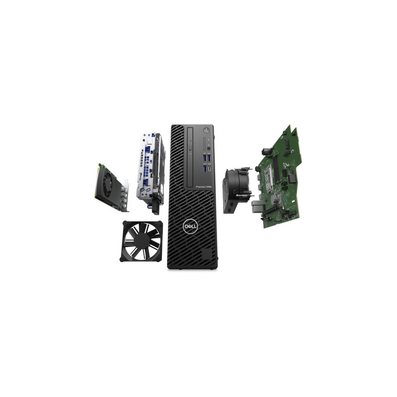 Dell Precision 3460 SFF (M21R4), PC-System(schwarz, Windows 10 Pro 64-Bit)