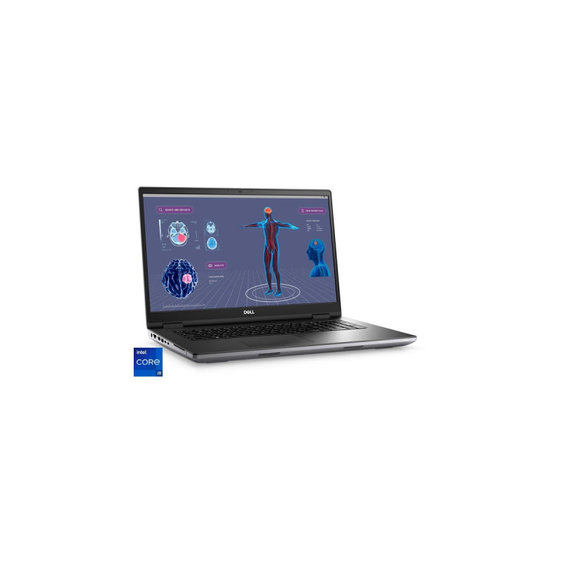 Dell Precision 7780-M6HGP, Notebook(grau, Windows 11 Pro 64-Bit, 43.9 cm (17.3 Zoll) & 60 Hz Display, 1 TB SSD)