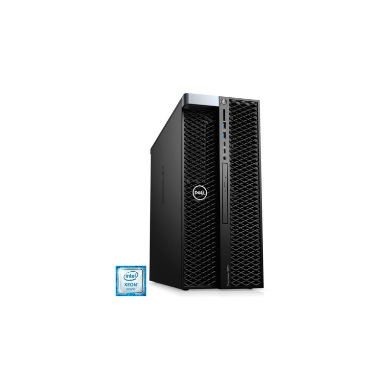 Dell Precision T5820 (58H31), PC-System(schwarz, Windows 10 Pro für Workstations 64-Bit)
