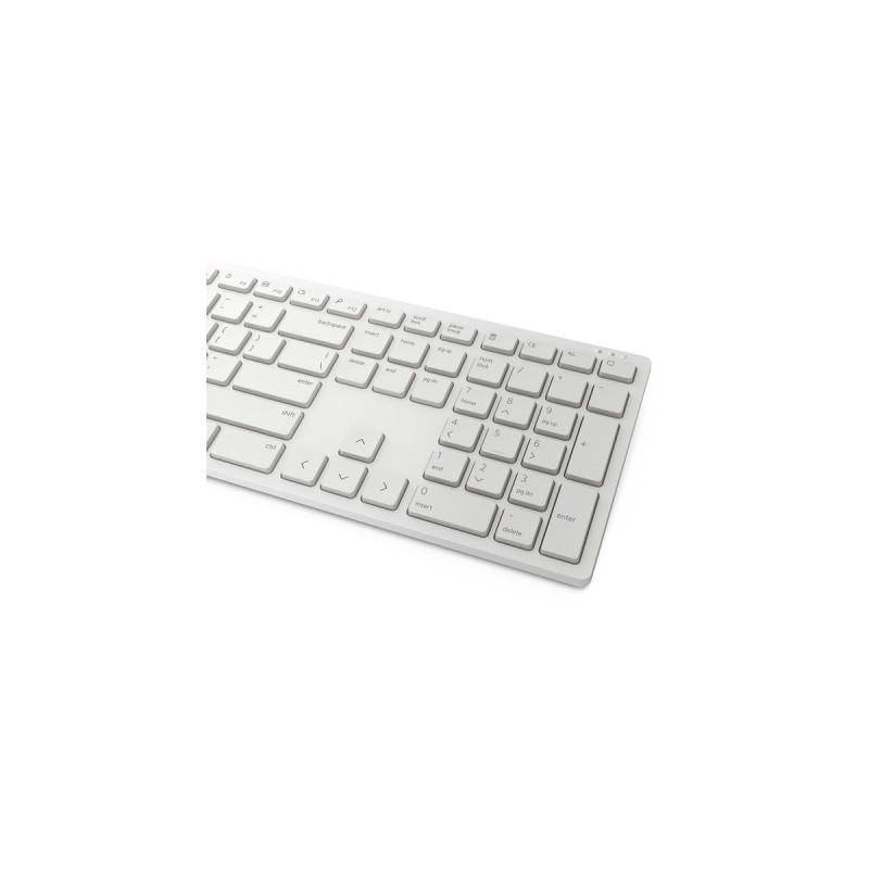 Dell Pro-Wireless-Tastatur und -Maus (KM5221W), Desktop-Set(weiß, DE-Layout)