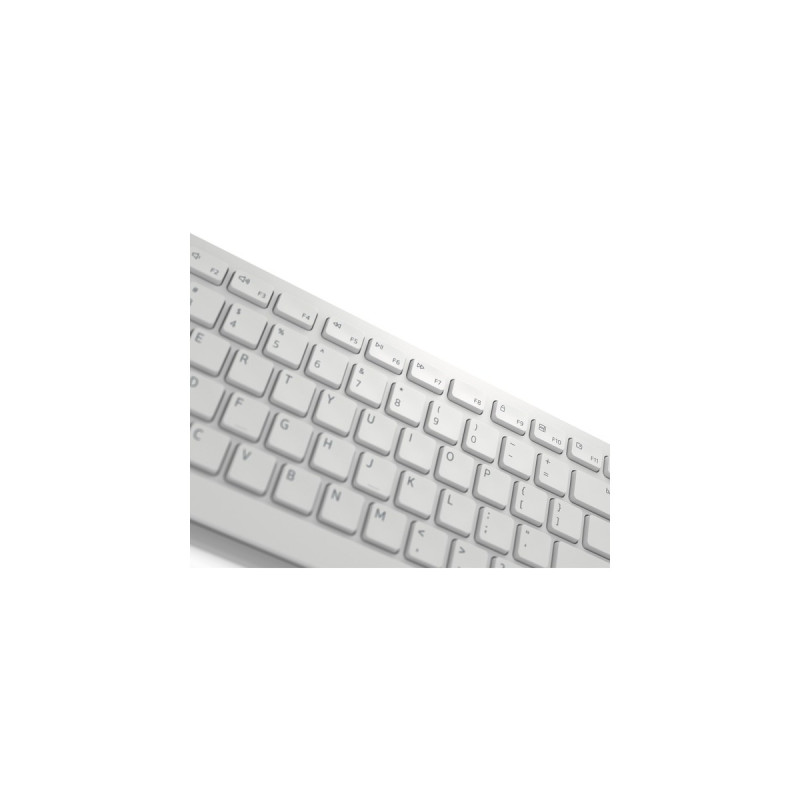 Dell Pro-Wireless-Tastatur und -Maus (KM5221W), Desktop-Set(weiß, DE-Layout)