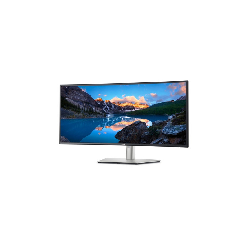 Dell U3423WE, LED-Monitor(87 cm (34 Zoll), silber/schwarz, WQHD, IPS, Curved, USB-C)