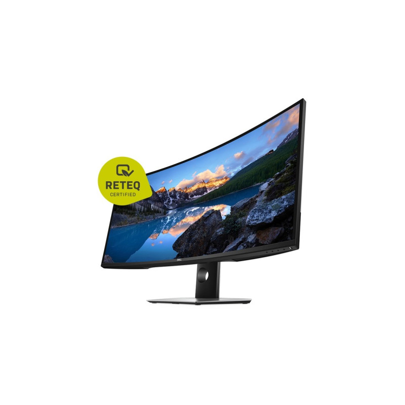 Dell U3818DW Generalüberholt, LED-Monitor(95 cm (38 Zoll), schwarz/grau, WQHD+, USB-C, IPS)