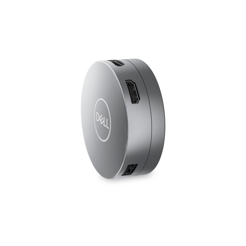 Dell USB-C Mobile Adapter DA305, Dockingstation(silber, USB, HDMI, DisplayPort)