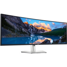 Dell UltraSharp U4924DW, LED-Monitor(124.5 cm (49 Zoll), silber/schwarz, 5K Dual QHD, IPS, Curved, DisplayPort, HDMI)