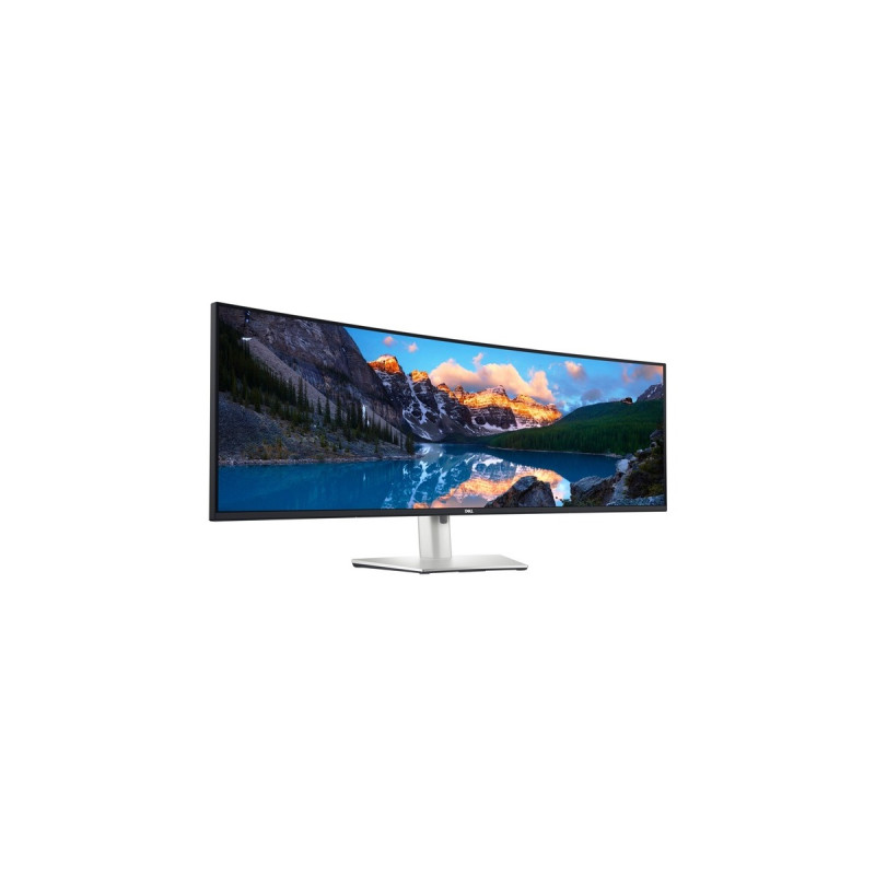 Dell UltraSharp U4924DW, LED-Monitor(124.5 cm (49 Zoll), silber/schwarz, 5K Dual QHD, IPS, Curved, DisplayPort, HDMI)