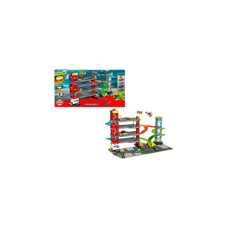 Dickie Parking Garage, Spielgebäude