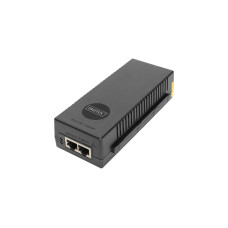 Digitus 10 Gigabit Ethernet PoE+ Injektor, 802.3at, 30 W, PoE-Injektor(schwarz)