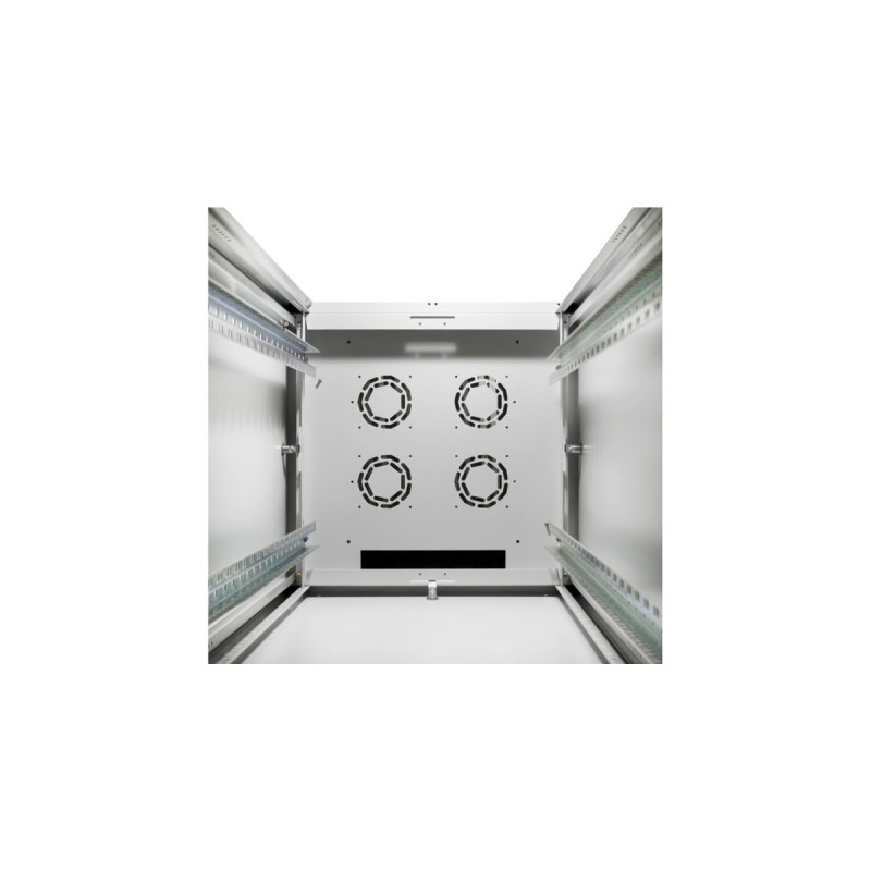 Digitus 483-mm-Netzwerkschrank, 32HE, IT-Schrank(hellgrau, 32 Höheneinheiten)