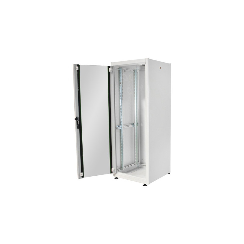 Digitus 483-mm-Netzwerkschrank, 32HE, IT-Schrank(hellgrau, 32 Höheneinheiten)