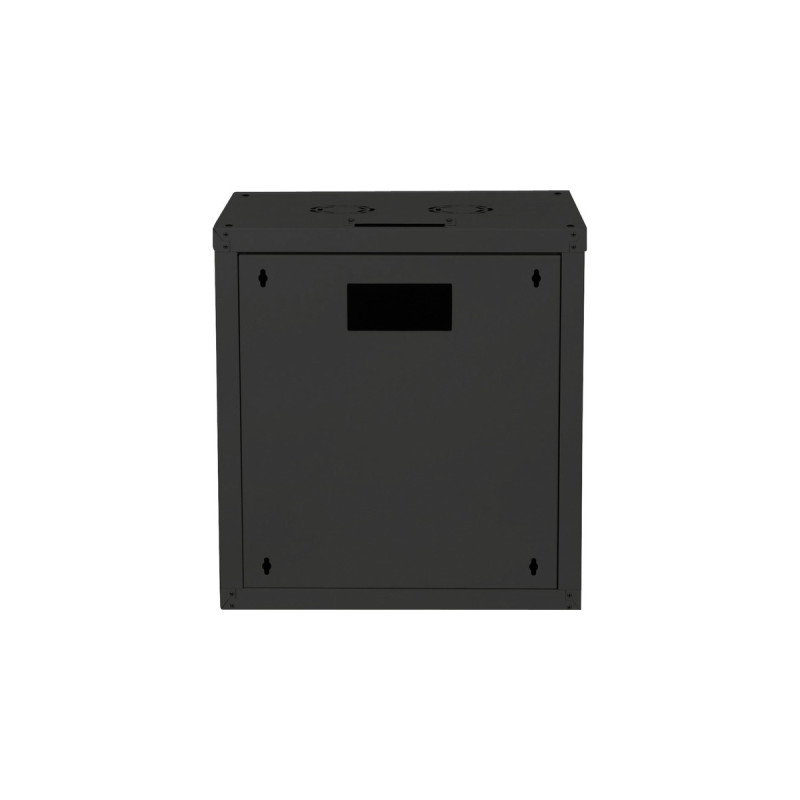 Digitus 483-mm-Wandschrank, 12 HE, IT-Schrank(schwarz, 12 Höheneinheiten)