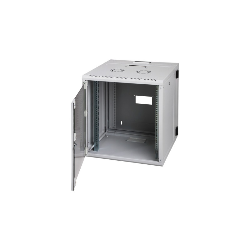 Digitus 483-mm-Wandschrank, 16 HE, IT-Schrank(hellgrau, 16 Höheneinheiten)