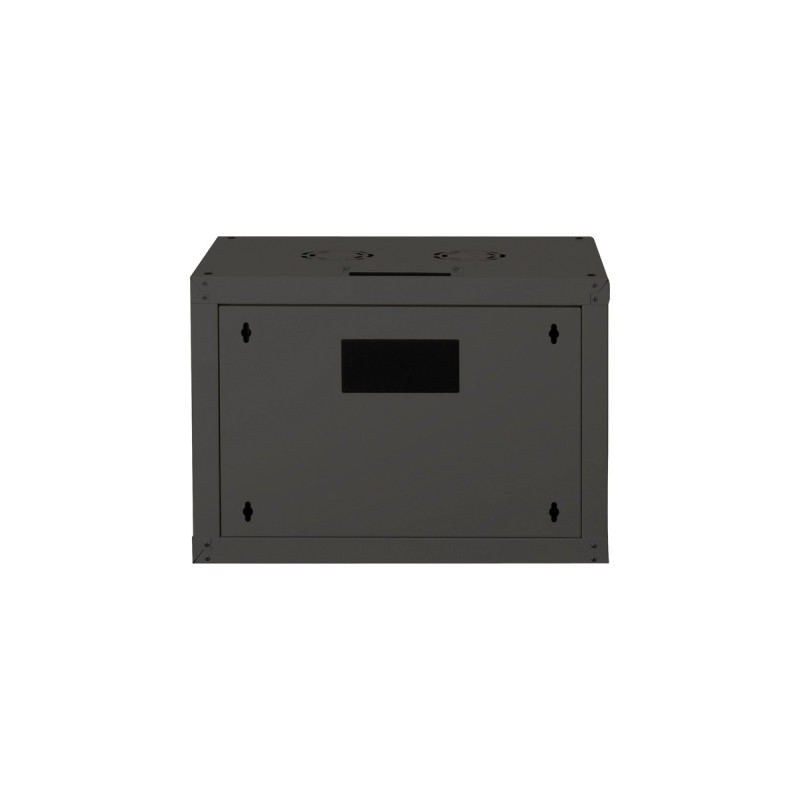 Digitus 483-mm-Wandschrank, 7 HE, IT-Schrank(schwarz, 7 Höheneinheiten)