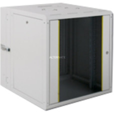 Digitus 483-mm-Wandschrank, 9 HE, IT-Schrank(hellgrau, 9 Höheneinheiten)