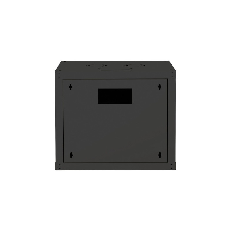 Digitus 483-mm-Wandschrank, 9 HE, IT-Schrank(schwarz, 9 Höheneinheiten)