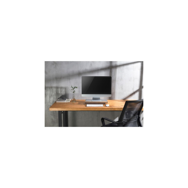 Digitus Aluminium Monitorerhöhung, Standfuß(silber)