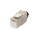 Digitus CAT 6A, Keystone-Modul(silber/weiß, geschirmt)