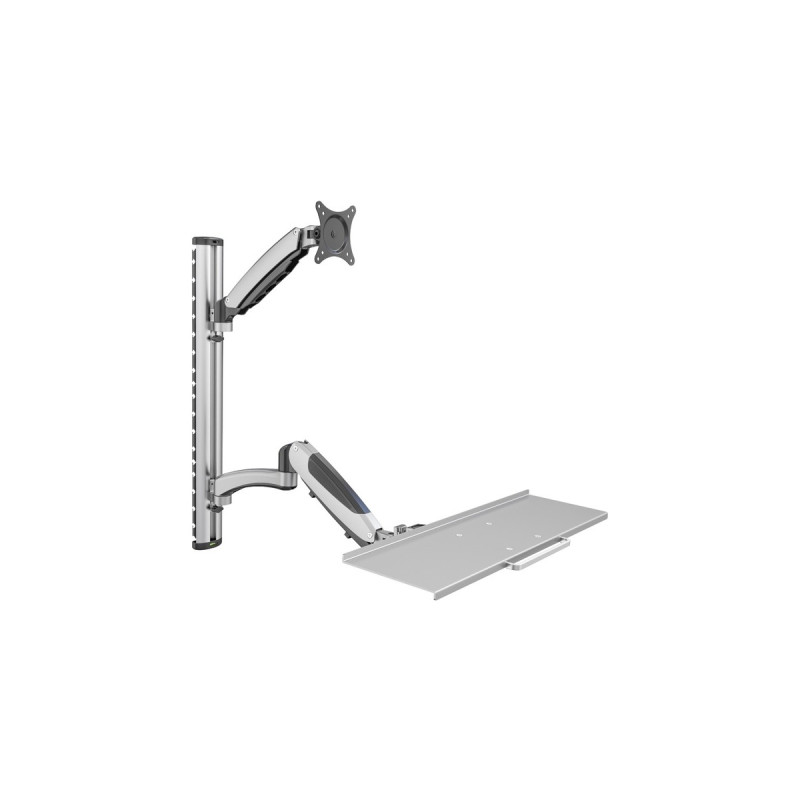 Digitus DA-90354, Wandhalterung(silber, Monitor- & Tastaturhalterung)