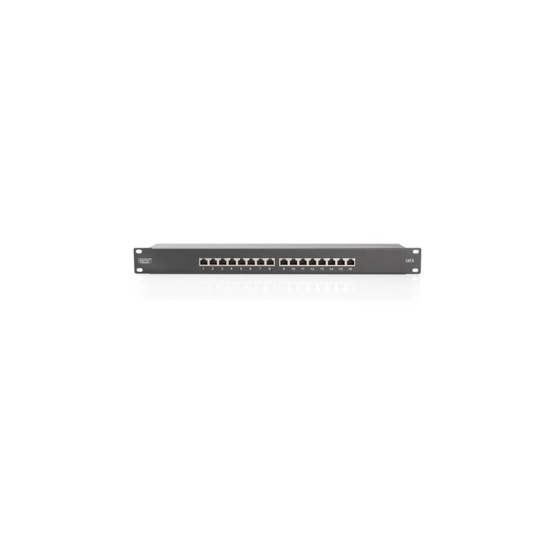 Digitus DN-91616S-B, Patchpanel(schwarz, 19