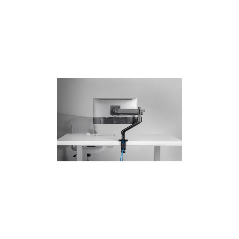 Digitus Design-Monitorhalterung(schwarz, USB-A)