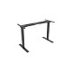 Digitus Elektrisch höhenverstellbares Tischgestell, Dual-Motor, 3-Stufen DA-90434, Untergestell(schwarz)