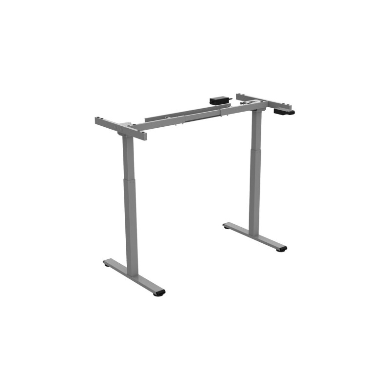 Digitus Elektrisch höhenverstellbares Tischgestell, Single-Motor, 2-Stufen DA-90432, Untergestell(grau)