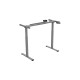 Digitus Elektrisch höhenverstellbares Tischgestell, Single-Motor, 2-Stufen DA-90432, Untergestell(grau)