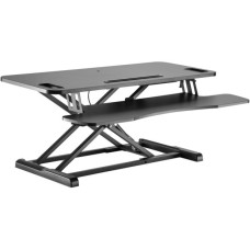 Digitus Ergonomischer Schreibtischaufsatz, Monitorhalterung(schwarz)