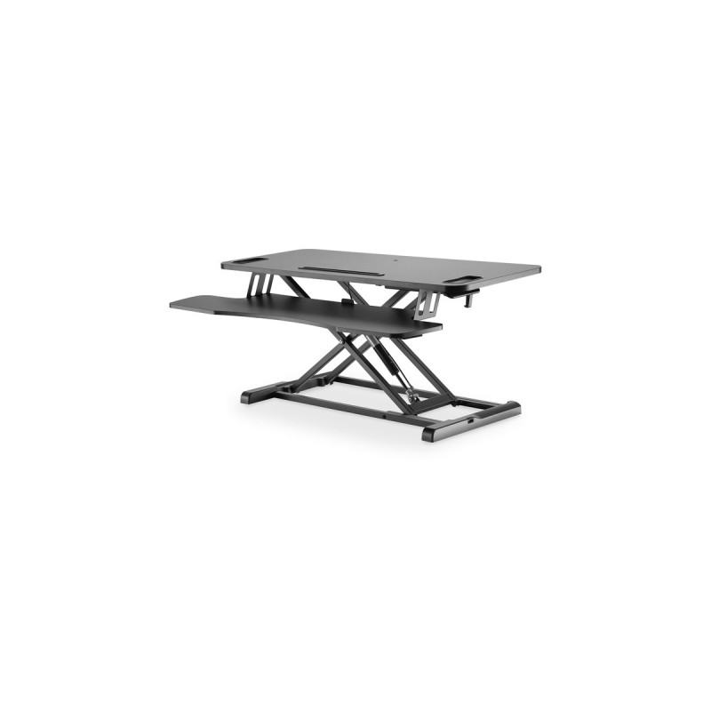 Digitus Ergonomischer Schreibtischaufsatz, Monitorhalterung(schwarz)