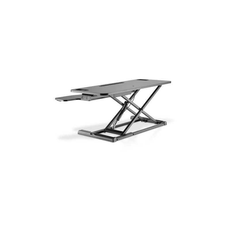 Digitus Ergonomischer Schreibtischaufsatz, Monitorhalterung(schwarz)