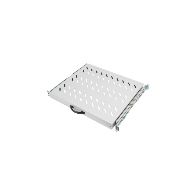 Digitus Fachboden ausziehbar 600mm 1HE(grau)