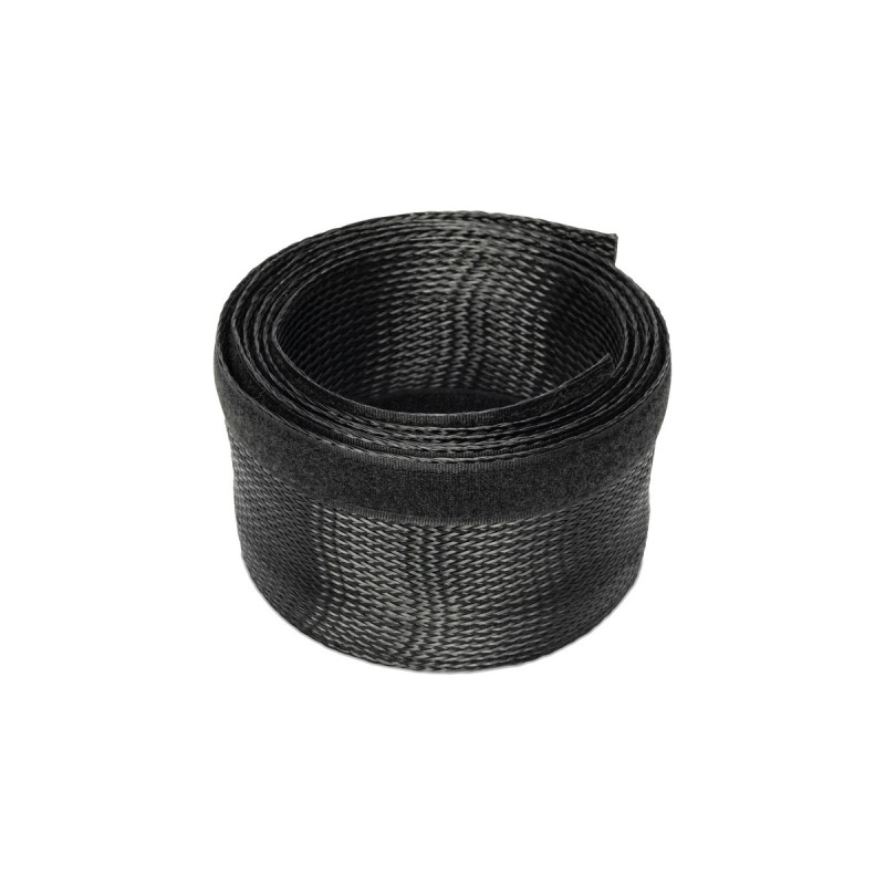 Digitus Flexibler Kabelschlauch mit Klettverschluss(schwarz, 2 m)