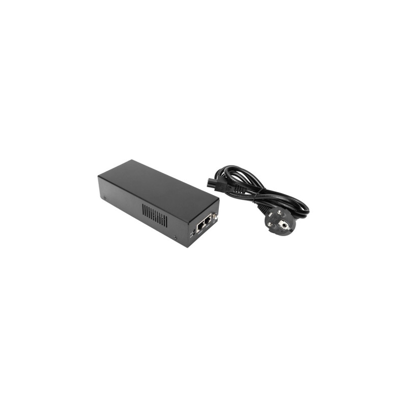 Digitus Gigabit Ethernet PoE++ Injektor, 802.3bt, 85 W, PoE-Injektor(schwarz)