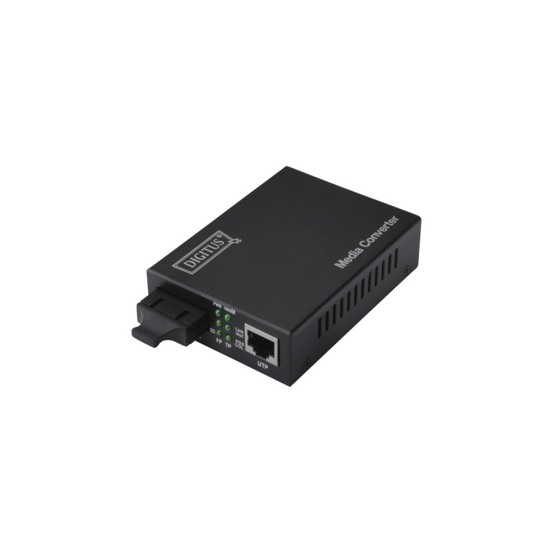 Digitus Gigabit Medienkonverter RJ-45 auf SC-Duplex(schwarz)