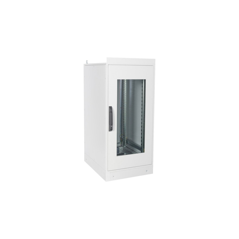 Digitus Industrie-Netzwerkschrank, Innenanwendung, IP55, IT-Schrank(hellgrau, 24 Höheneinheiten)