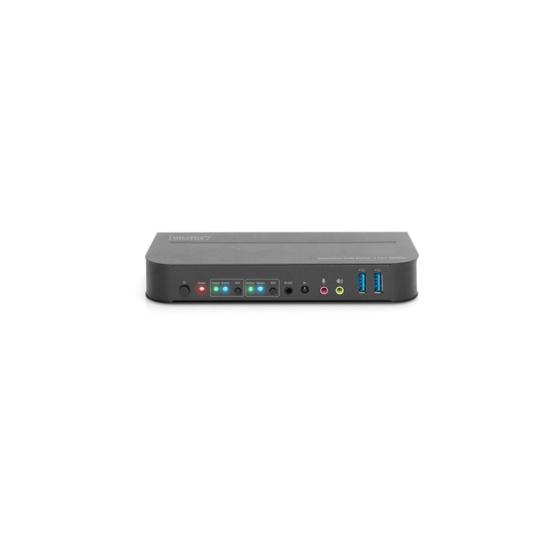 Digitus KVM-Switch 2-Port 4K60Hz(schwarz)