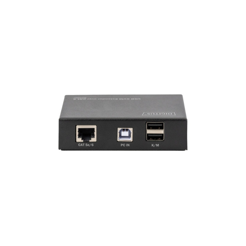 Digitus KVM USB Extender Cat5, KVM-Switch(schwarz, USB, VGA)