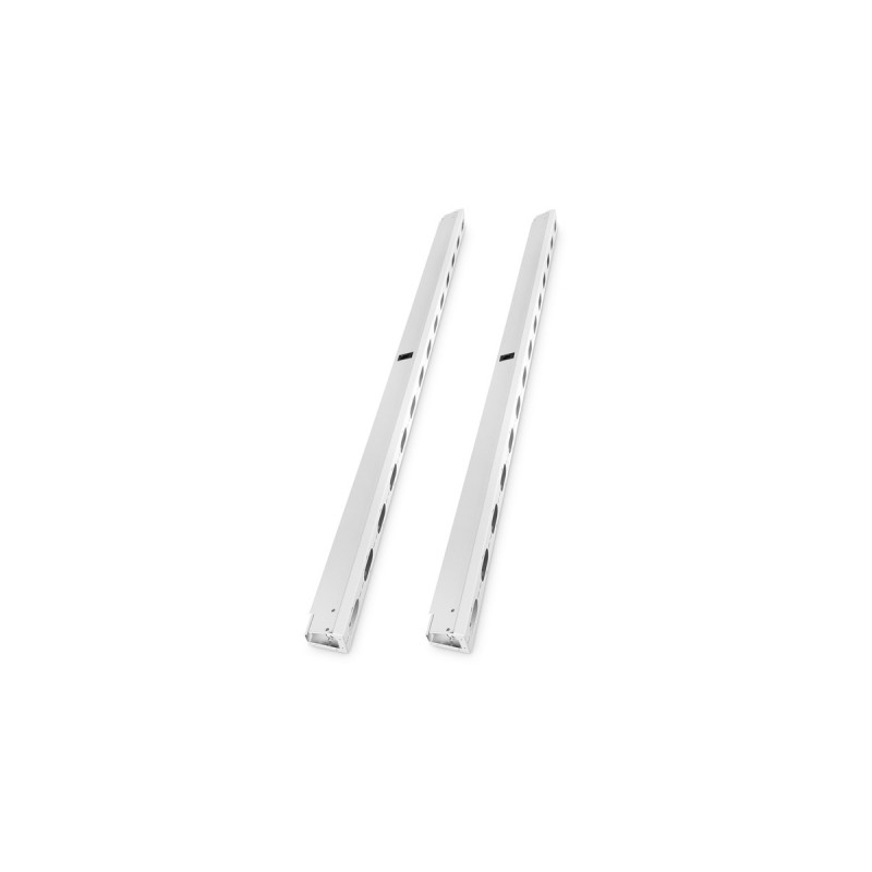 Digitus Kabelführungskanäle für Netzwerk- und Serverschränke(grau, 42 HE, 2 Stück)