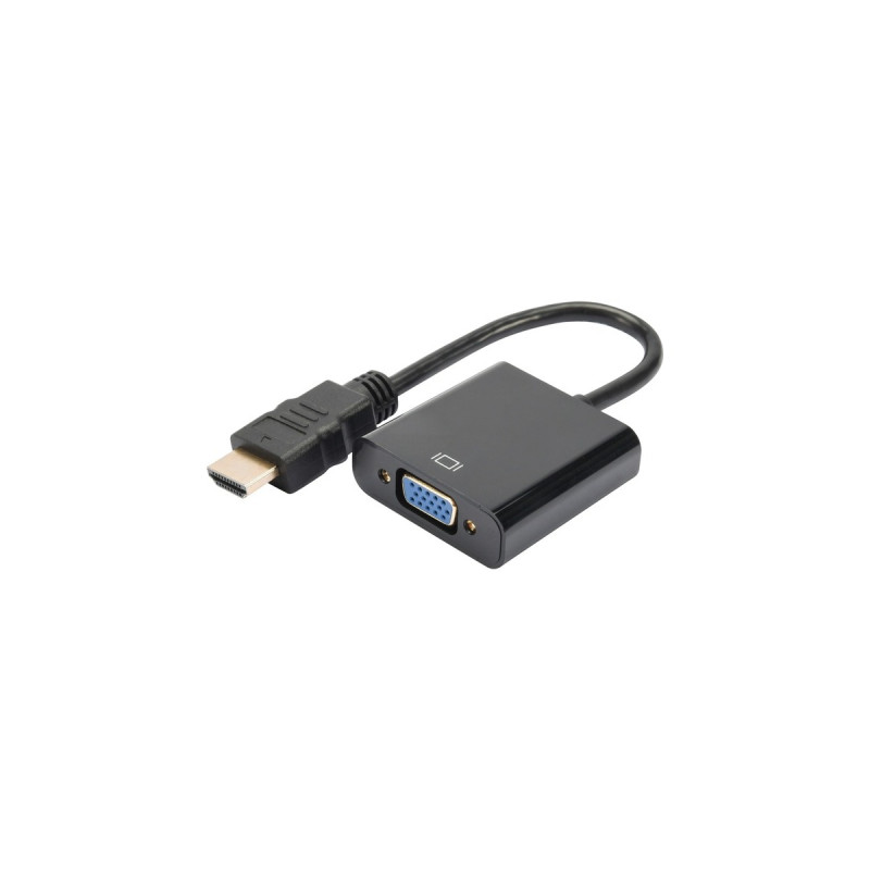 VGA, Adapter(schwarz, 18cm)
