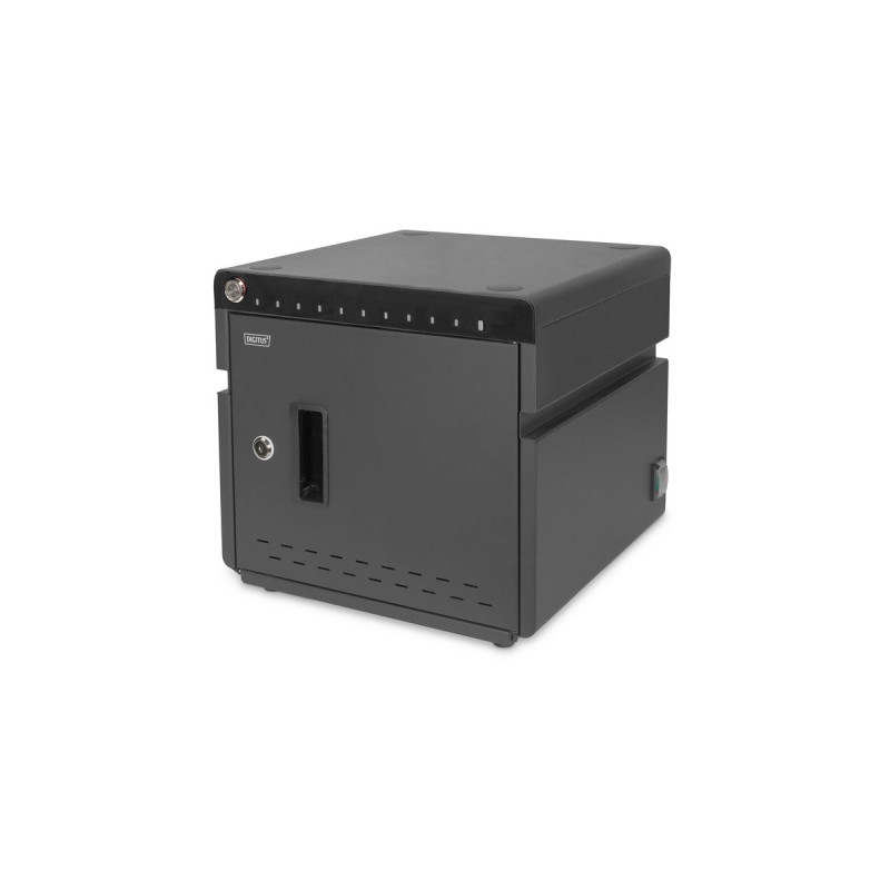 Digitus Mobiler Desktop Ladeschrank, 10 Ladestationen, für Tablets bis 14