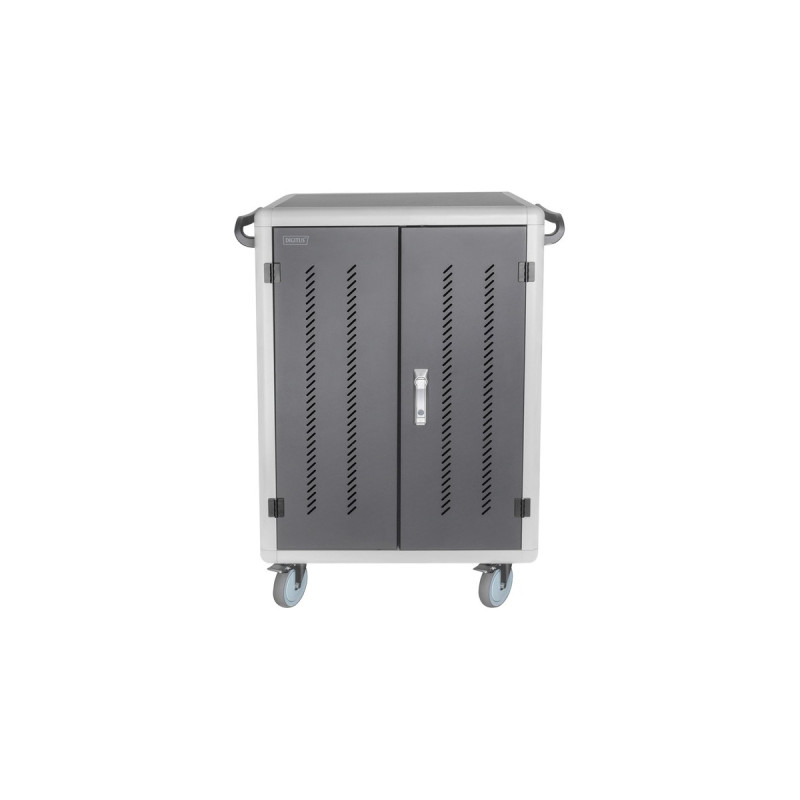 Digitus Mobiler Ladeschrank, 30 Ladestationen, für Notebooks/Tablets bis 15,6