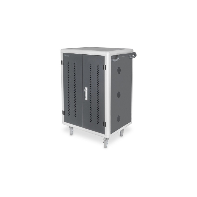 Digitus Mobiler Ladeschrank, 30 Ladestationen, für Notebooks/Tablets bis 15,6