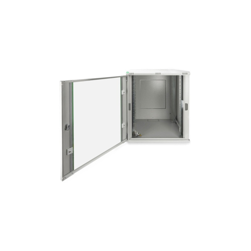 Digitus Netzwerkschrank Dynamic Basic Serie 600x600 mm (BxT), IT-Schrank(hellgrau, 16 Höheneinheiten)