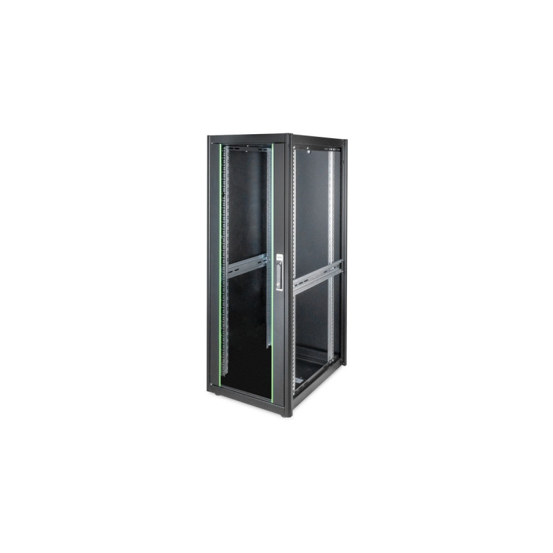 Digitus Netzwerkschrank Dynamic Basic Serie - 600x800 mm (BxT), IT-Schrank(schwarz, 32 Höheneinheiten)