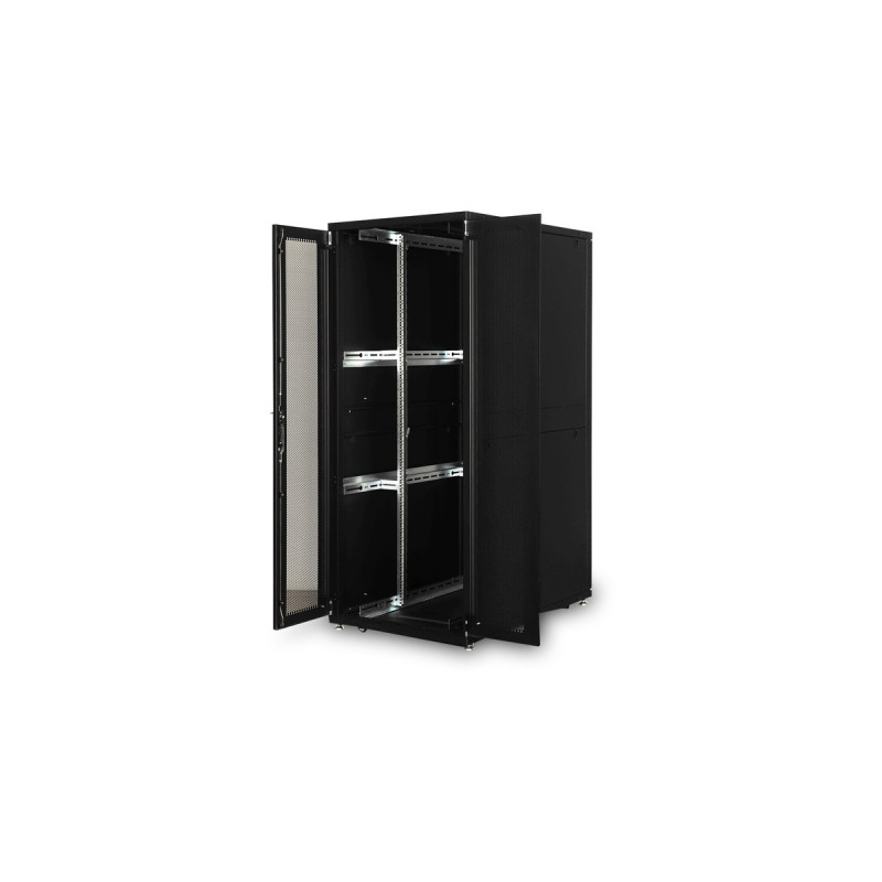 Digitus Netzwerkschrank Unique 800x1200 42HE, IT-Schrank(schwarz, 42 Höheneinheiten)