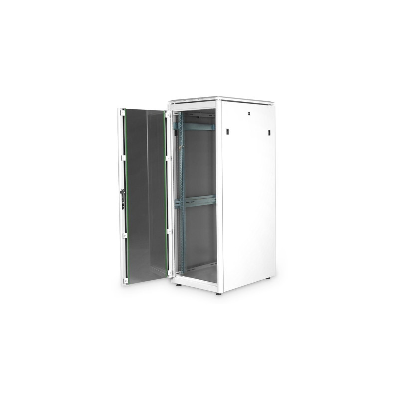 Digitus Netzwerkschrank Unique Serie - 600x800 mm (BxT), IT-Schrank(hellgrau, 32 Höheneinheiten)