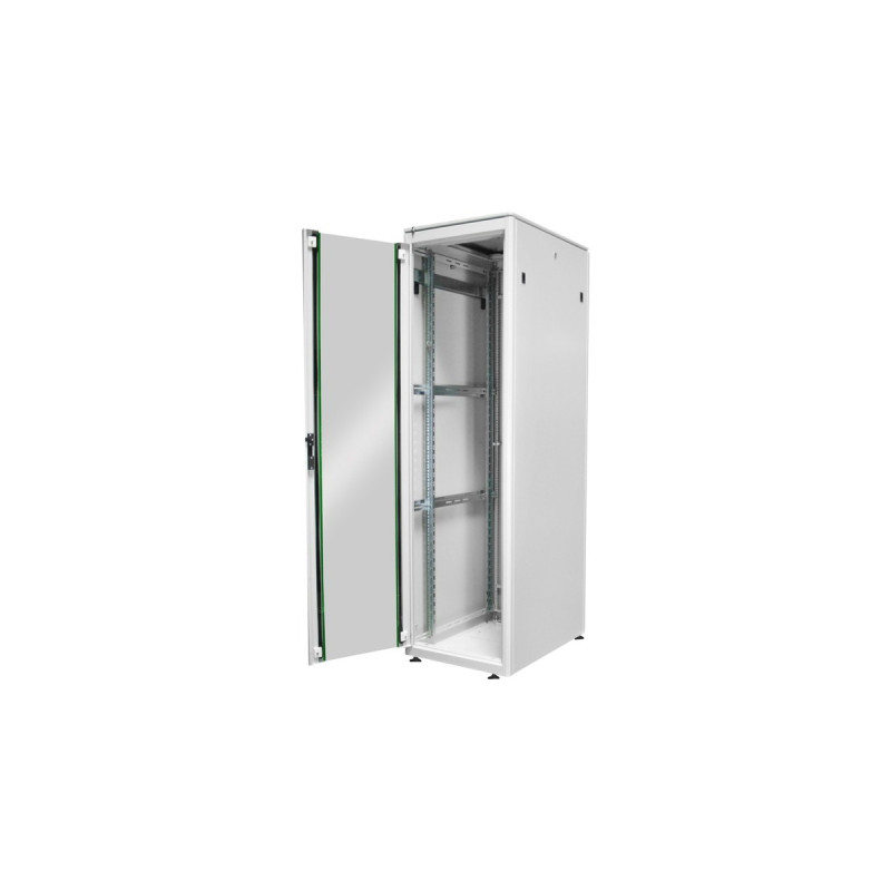 Digitus Netzwerkschrank Unique Serie - 600x800 mm (BxT), IT-Schrank(hellgrau, 42 Höheneinheiten)