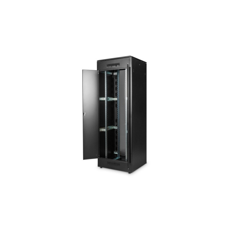 Digitus Netzwerkschrank Unique Serie - 800x800 mm (BxT), IT-Schrank(schwarz, 47 Höheneinheiten)